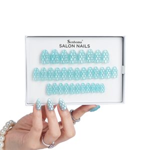 3D Bulge Summer Season Spray Fake Nail Tips