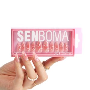 Private Label Handmade 3D False Nails - Flowers