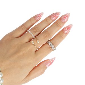 Private Label Handmade 3D False Nails - Flowers